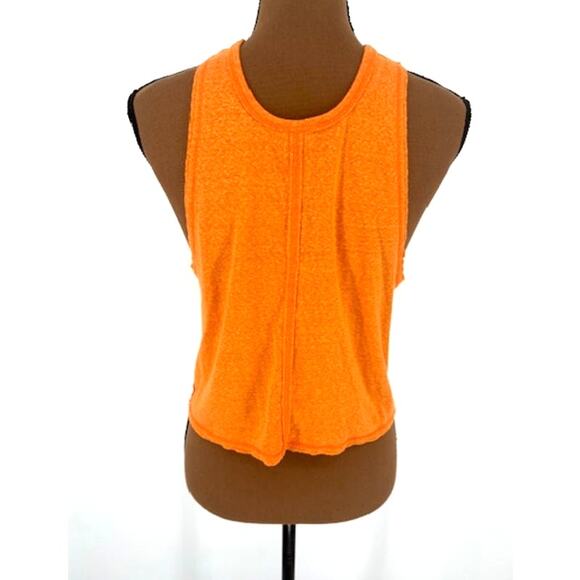 We The Free Babydoll Embroidered Swing Tank in Orange – XS - Picture 4 of 6